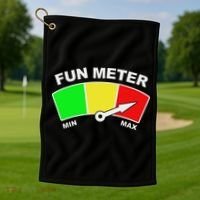 Ready For Fun Collection Fun Meter Golf Towel thumb 1