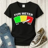 Ready For Fun Collection Fun Meter Women's T-Shirt thumb 3