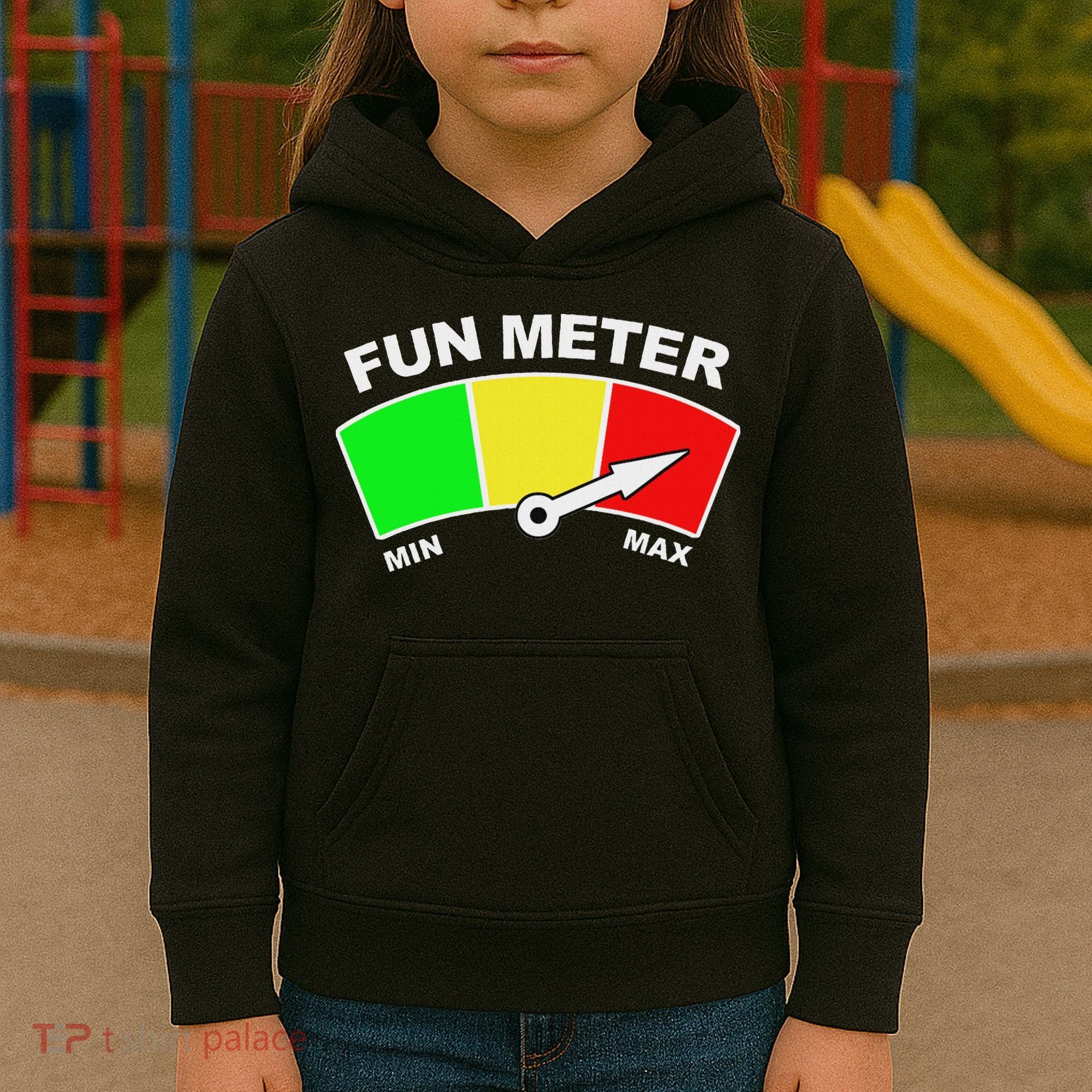 Ready For Fun Collection Fun Meter Kids Hoodie