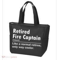 Retired Firefighter Fire Captain Chief Funny Definition Tote Bag thumb 3