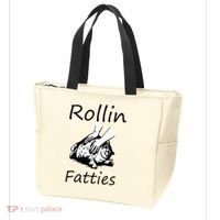 Rollin Fatties Funny Cat Meme Tote Bag thumb 3