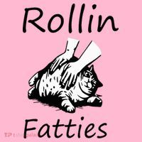 Rollin Fatties Funny Cat Meme Coaster thumb 2