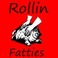 Rollin Fatties Funny Cat Meme Santa Hat thumb 1