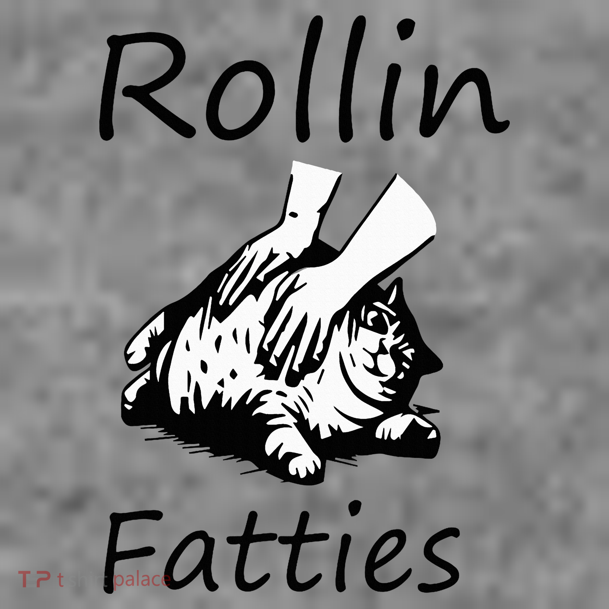 Rollin Fatties Funny Cat Meme Toddler Hoodie