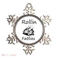 Rollin Fatties Funny Cat Meme Ornament thumb 0
