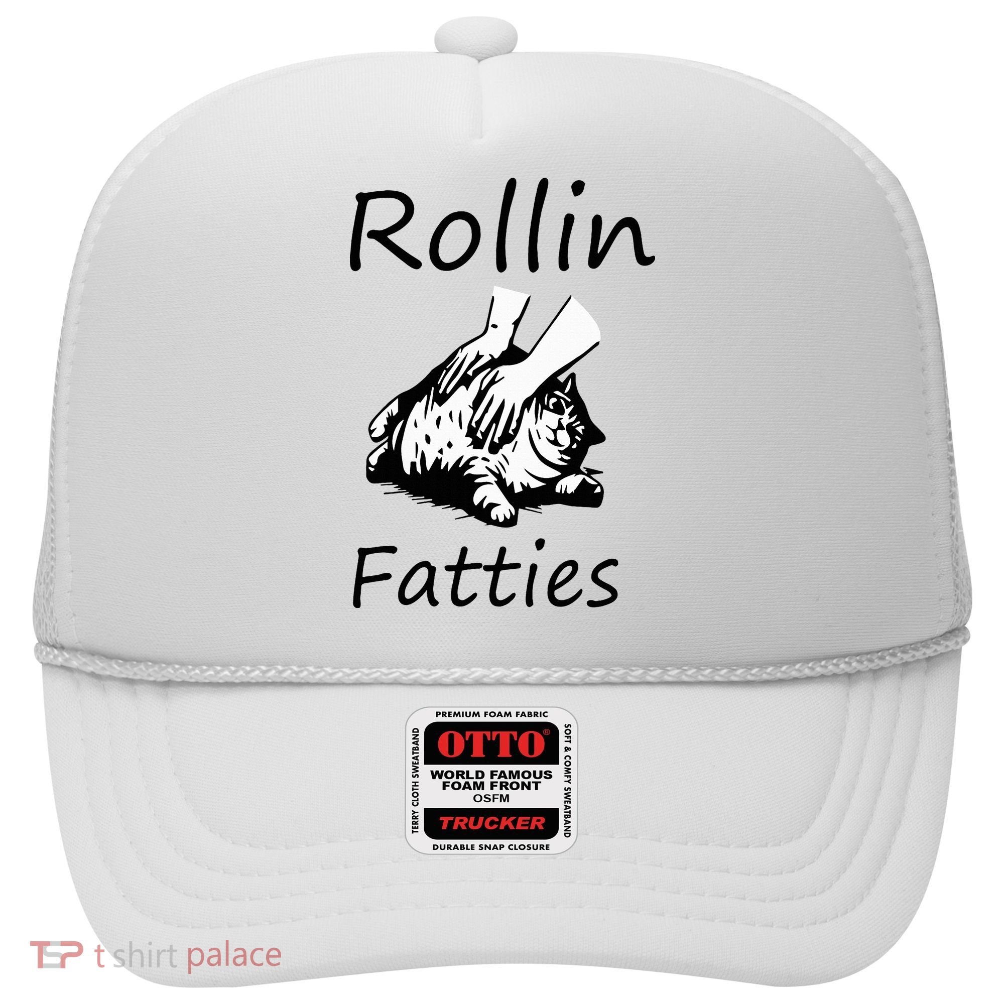 Rollin Fatties Funny Cat Meme Hat