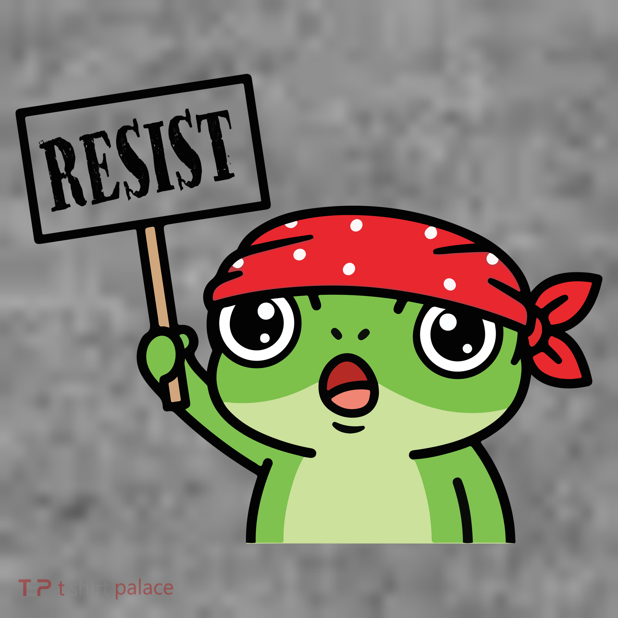 Resist Frog Funny Protester Portland Toddler Hoodie