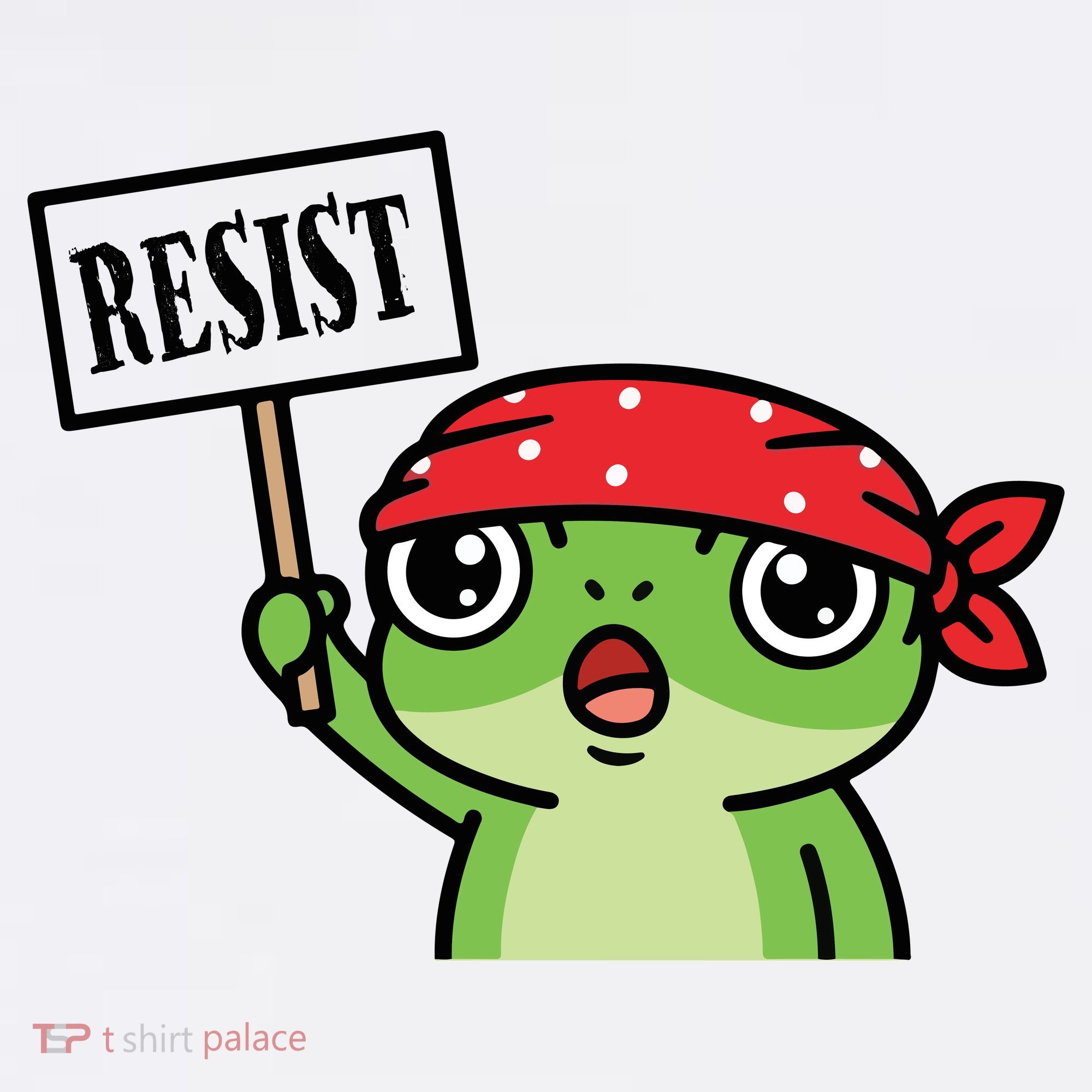 Resist Frog Funny Protester Portland Sweatshirt