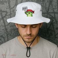 Resist Frog Funny Protester Portland Bucket Hat thumb 2