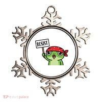 Resist Frog Funny Protester Portland Ornament thumb 0