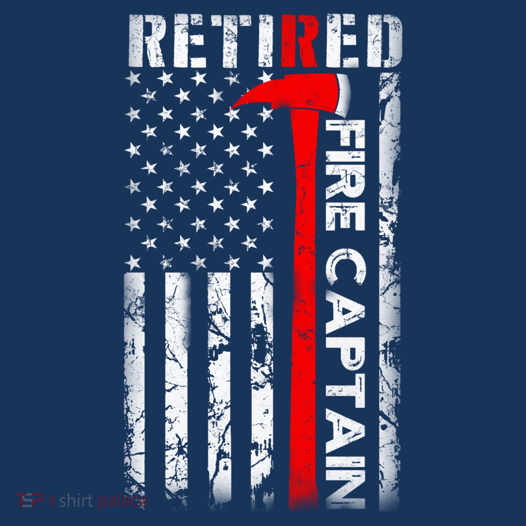 Retired Firefighter Fire Captain Retirement UAS flag Gifts Visor