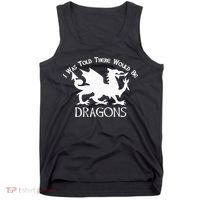 Renaissance Fair Faire Festival Medieval Theme Knight Dragon Tank Top thumb 0