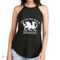 Renaissance Fair Faire Festival Medieval Theme Knight Dragon Women's Perfect Tri Rocker Tank thumb 2