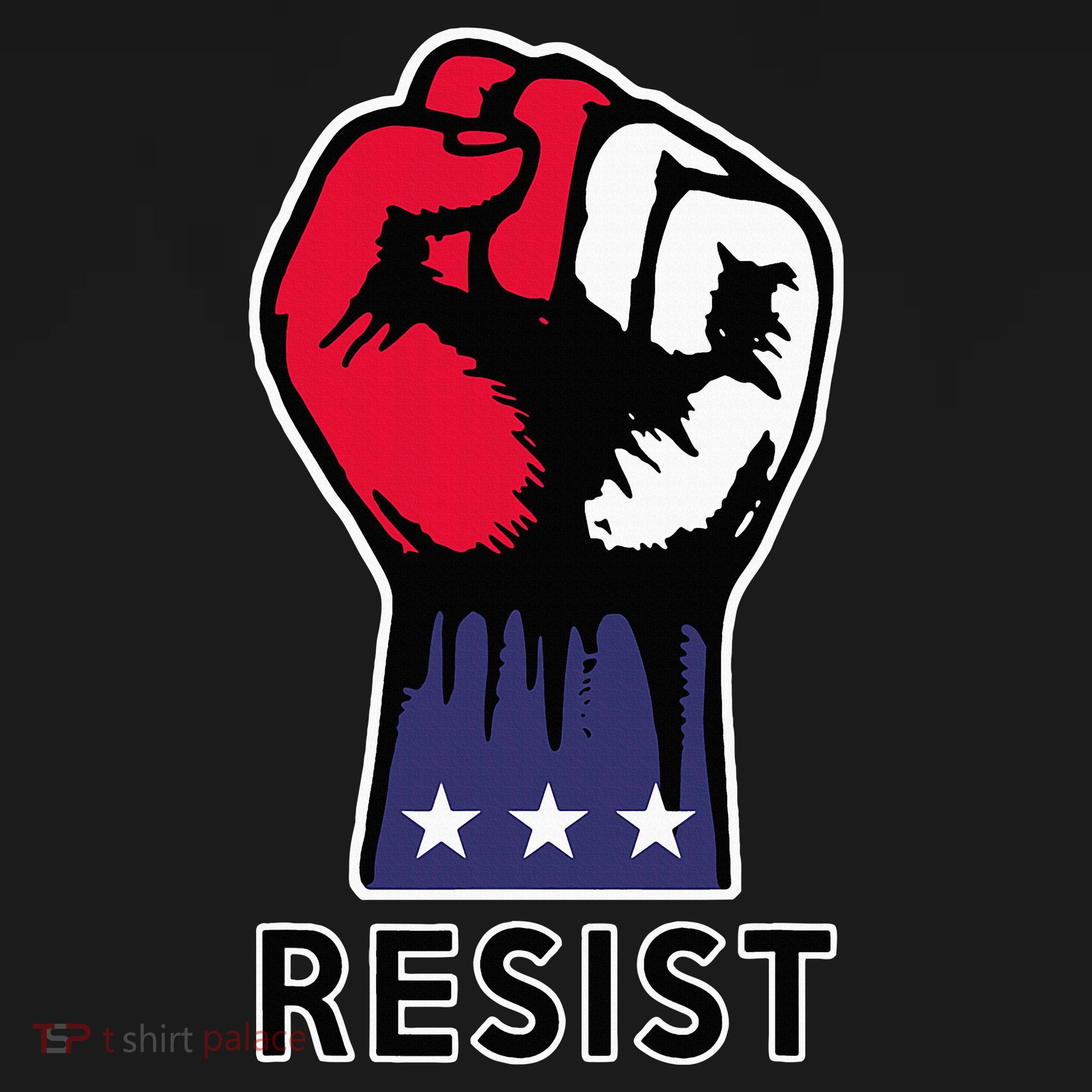 Resistance Fist Fight The Trump Agenda In Usa Women's Tank Top