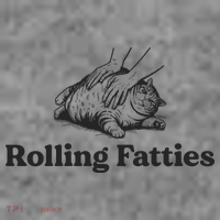 Rolling Fatties Funny Cat Lover Toddler Hoodie thumb 2