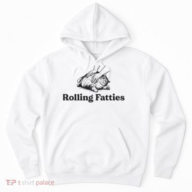 Rolling Fatties Funny Cat Lover Hoodie