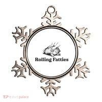 Rolling Fatties Funny Cat Lover Ornament thumb 0