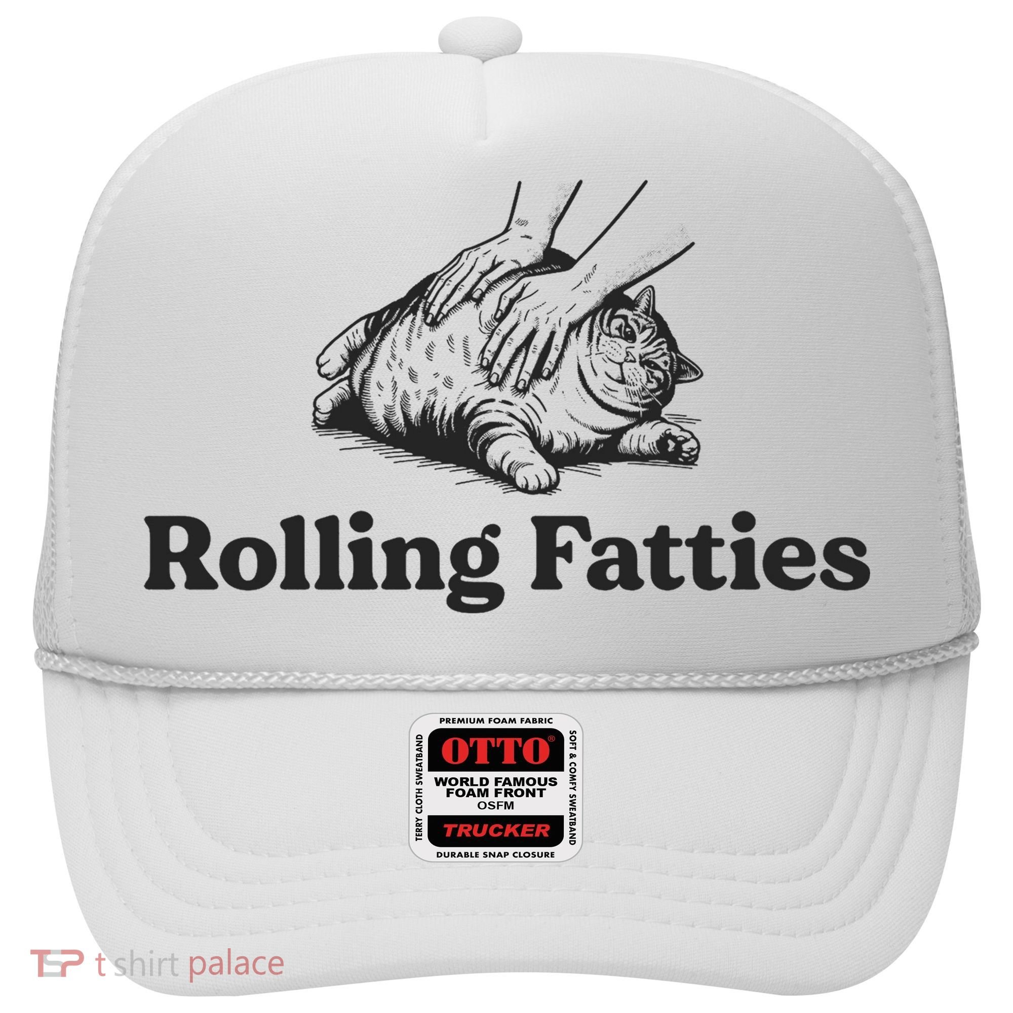 Rolling Fatties Funny Cat Lover Hat