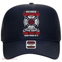 Retired Firefighter Fire Fighter Been There Done That And Damn Proud Of It Hat thumb 0