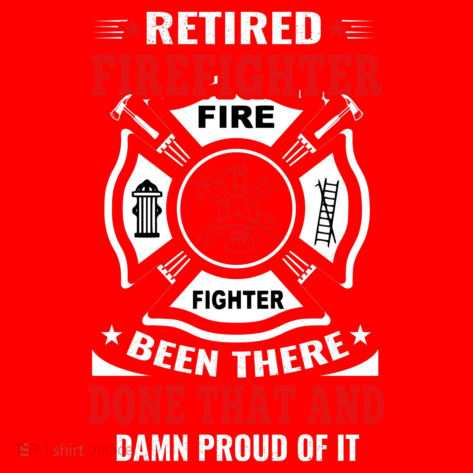 Retired Firefighter Fire Fighter Been There Done That And Damn Proud Of It Santa Hat