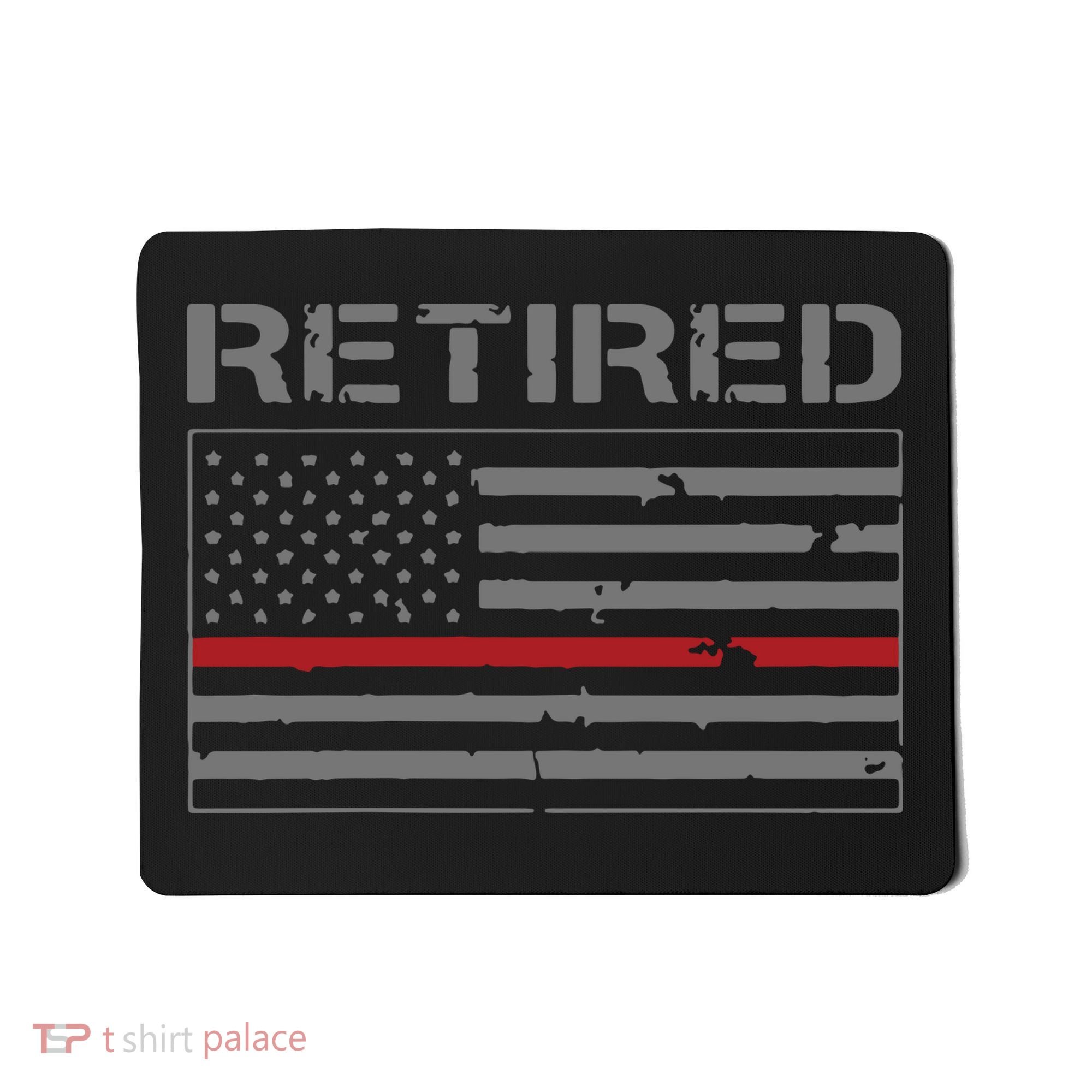 Retired Firefighter Gifts Firefighter Retirement Gifts Mousepad