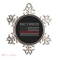 Retired Firefighter Gifts Firefighter Retirement Gifts Ornament thumb 0