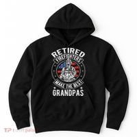 Retired Firefighter Grandpa Fireman Retirement Hoodie thumb 0
