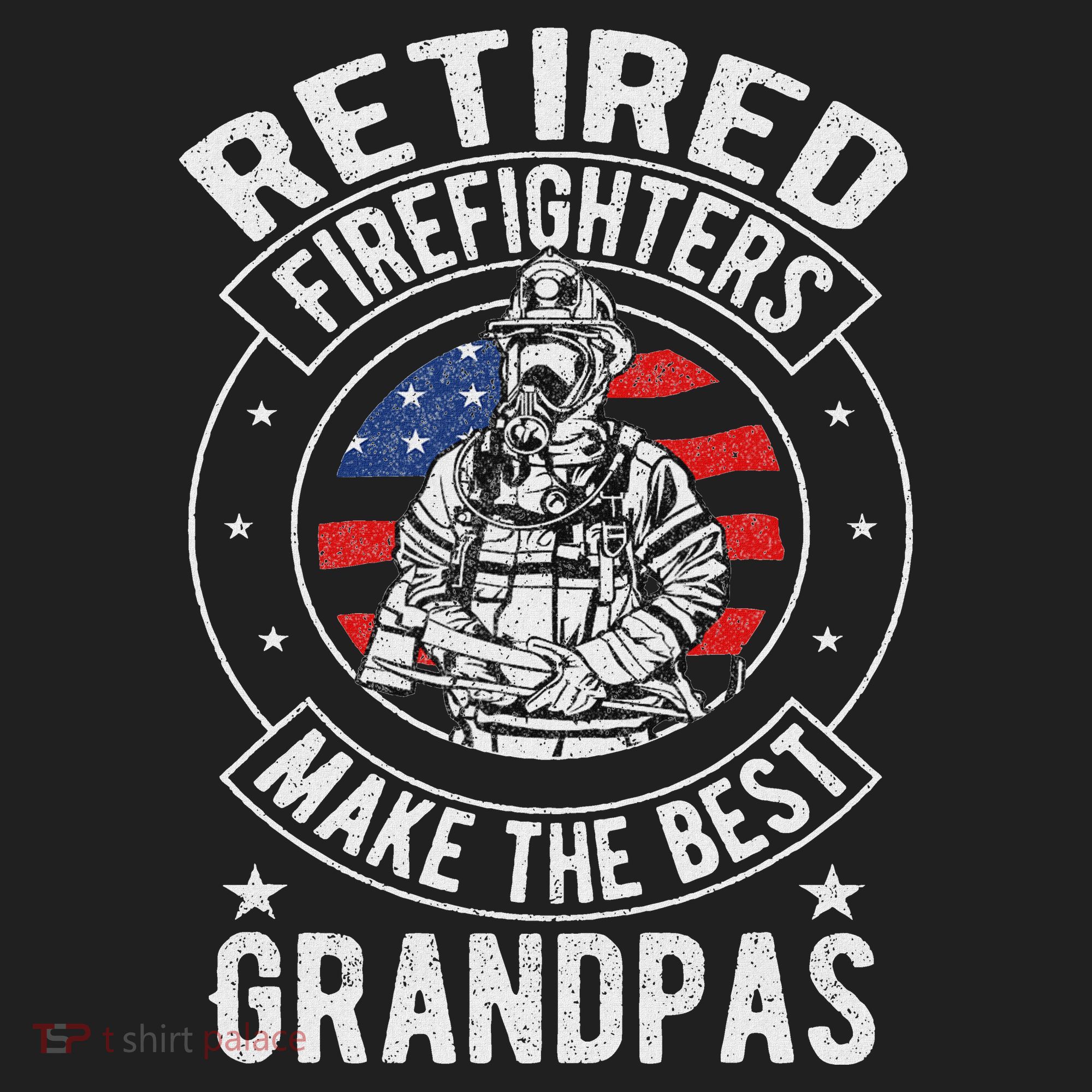 Retired Firefighter Grandpa Fireman Retirement Beanie