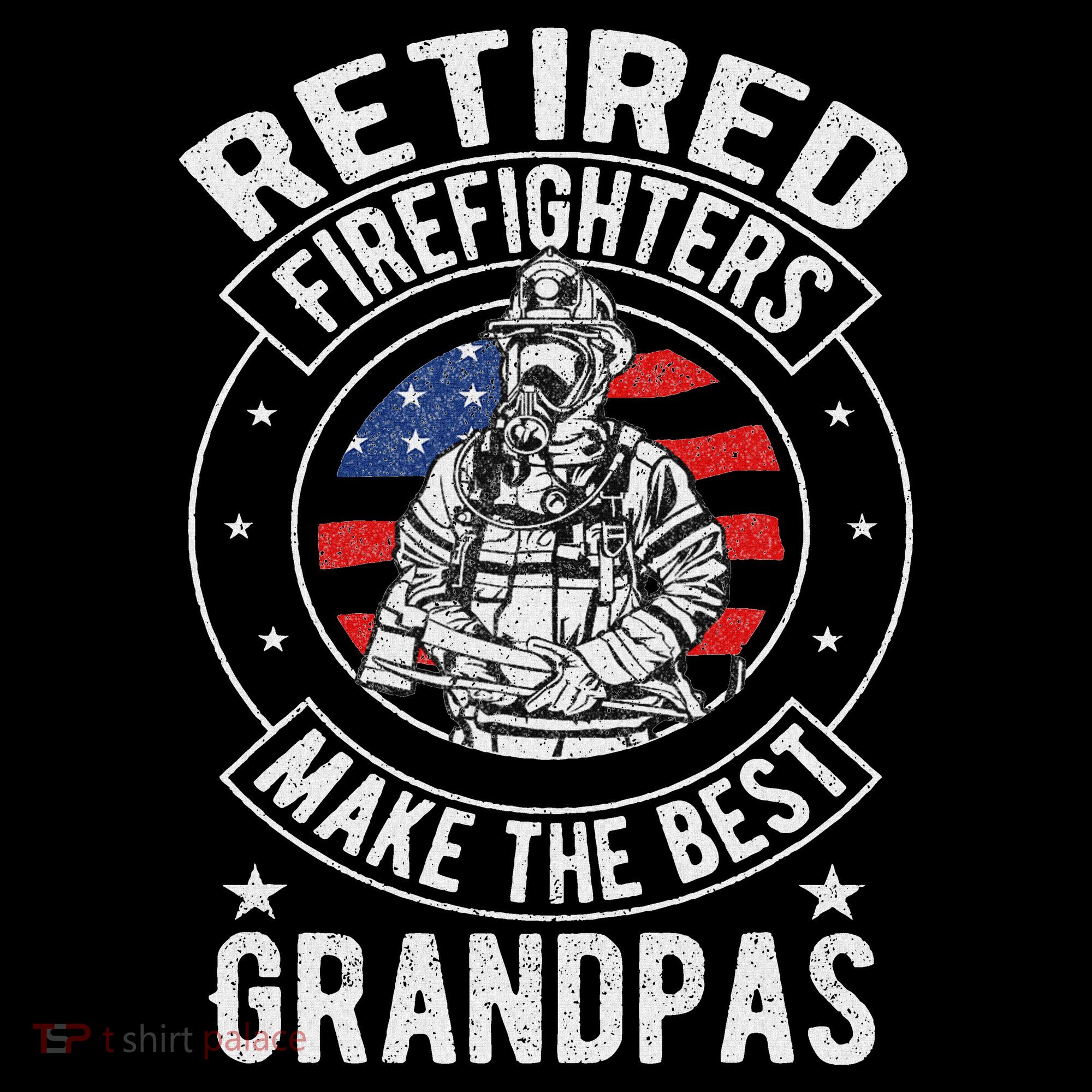 Retired Firefighter Grandpa Fireman Retirement Mousepad