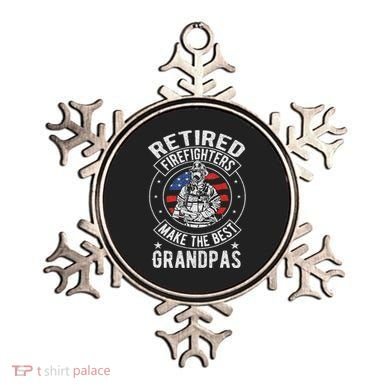 Retired Firefighter Grandpa Fireman Retirement Ornament
