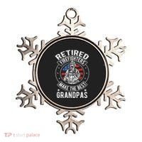 Retired Firefighter Grandpa Fireman Retirement Ornament thumb 0