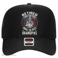 Retired Firefighter Grandpa Fireman Retirement Hat thumb 0