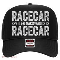 Racecar For Gift Mechanic Fast Race Car Racing Funny Hat thumb 0