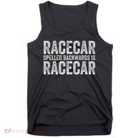 Racecar For Gift Mechanic Fast Race Car Racing Funny Tank Top thumb 0