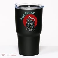 Run Faster Grim Reaper Last Responder Funny Dark Humor Gift Tumbler thumb 0
