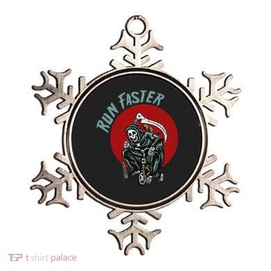 Run Faster Grim Reaper Last Responder Funny Dark Humor Gift Ornament