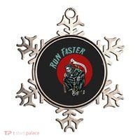 Run Faster Grim Reaper Last Responder Funny Dark Humor Gift Ornament thumb 0