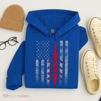 Rowing Flag Gift Rowing Boat Flag Hooded Meaningful Gift Hoodie thumb 4