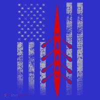 Rowing Flag Gift Rowing Boat Flag Hooded Meaningful Gift Long Sleeve Shirt thumb 2