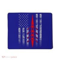 Rowing Flag Gift Rowing Boat Flag Hooded Meaningful Gift Mousepad thumb 0