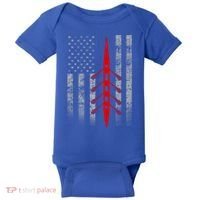 Rowing Flag Gift Rowing Boat Flag Hooded Meaningful Gift Baby Bodysuit thumb 0