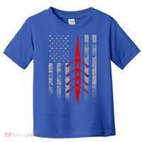 Rowing Flag Gift Rowing Boat Flag Hooded Meaningful Gift Toddler T-Shirt thumb 0