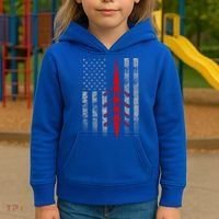 Rowing Flag Gift Rowing Boat Flag Hooded Meaningful Gift Kids Hoodie thumb 3