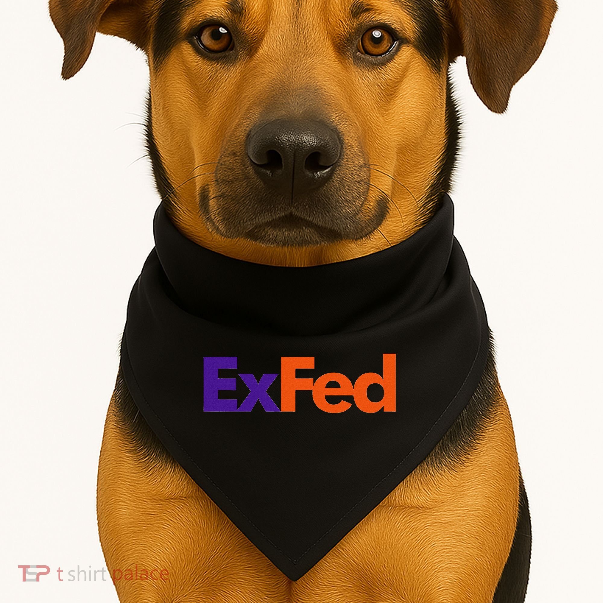 Retired Federal Government Worker Ex Fed USA-Made Doggie Bandana