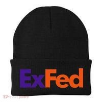 Retired Federal Government Worker Ex Fed Beanie thumb 0
