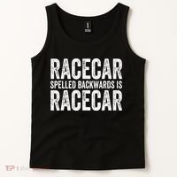 Racecar for Gift Mechanic Fast Race Car Racing Funny Tank Top thumb 2