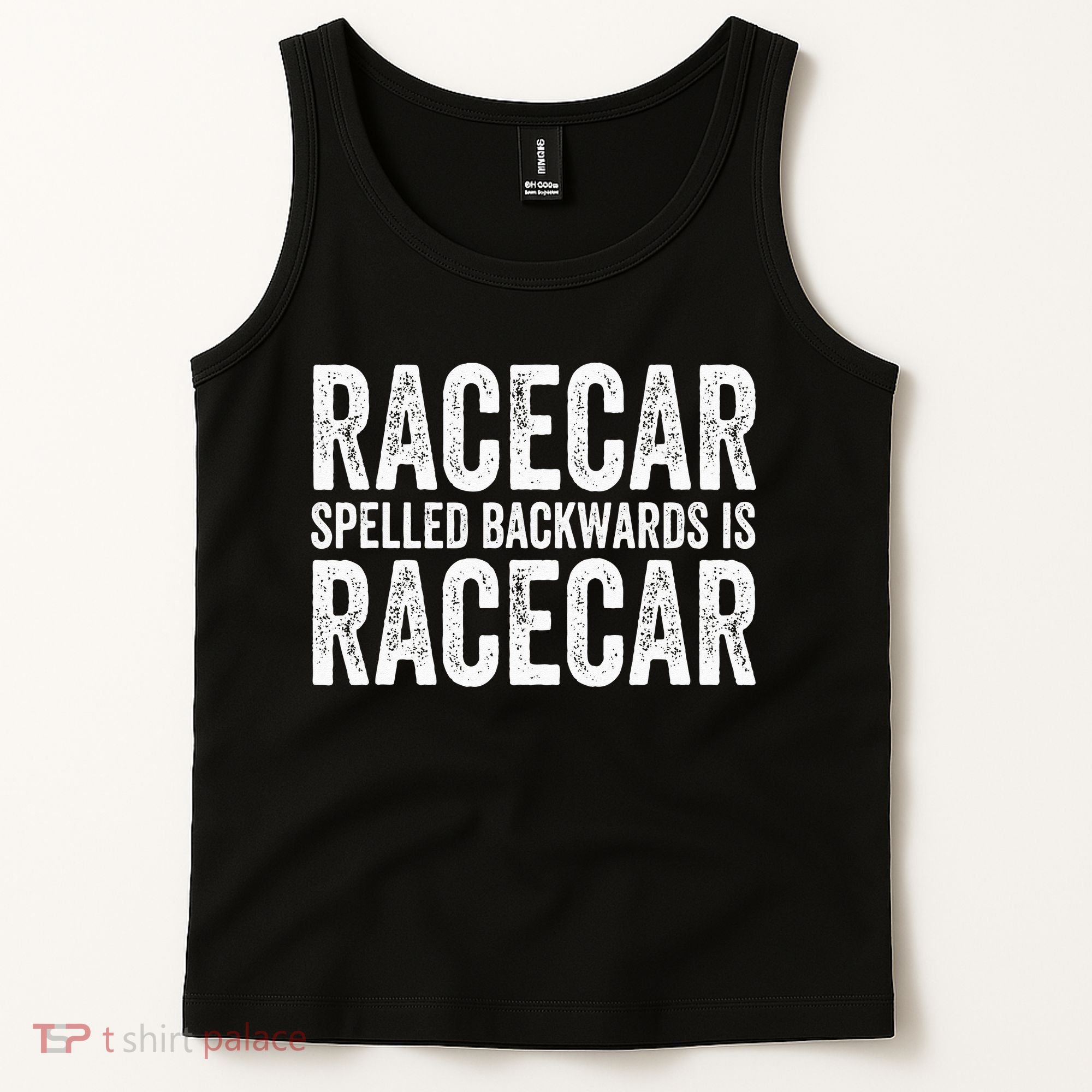 Racecar for Gift Mechanic Fast Race Car Racing Funny Tank Top