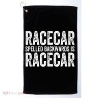 Racecar for Gift Mechanic Fast Race Car Racing Funny Golf Towel thumb 0