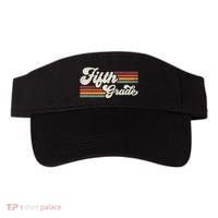 Retro Fifth Grade Teacher Back To School Visor thumb 0