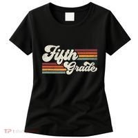 Retro Fifth Grade Teacher Back To School Women's T-Shirt thumb 0